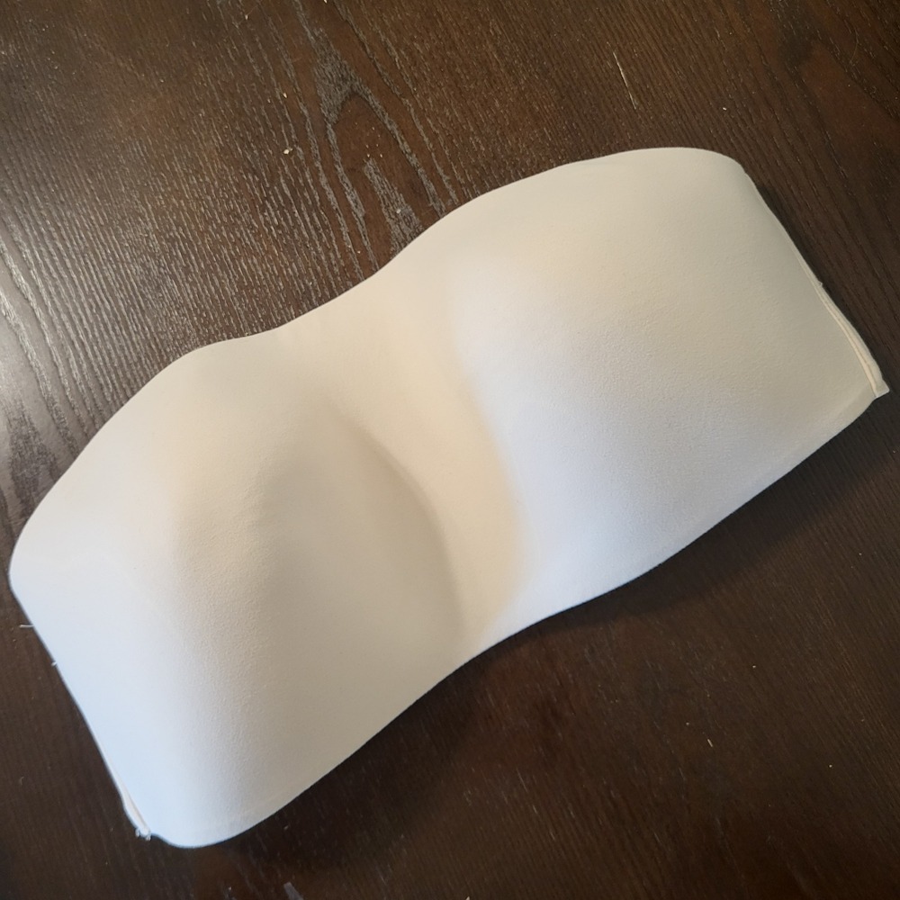 Victoria Secret Push-Up Wireless Bandeau Strapless Bra XL Missing Straps